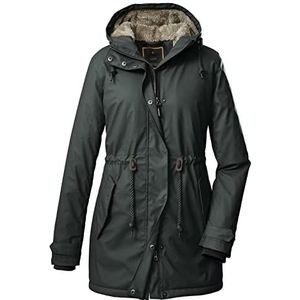 G.I.G.A. DX dames Casual PU functionele parka met capuchon GW 53 WMN JCKT, Donker blauwgroen, 44, 38937-000