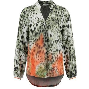 KEYLARGO Damesblouse WB Flavour V-hals, kaki (1505), S