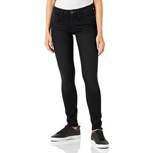 Camel Active Womenswear Skinny jeans voor dames, zwart (black 8), 27W x 30L