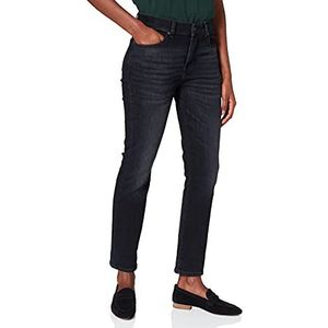 7 For All Mankind Dames Relaxed Skinny Slim Illusion Upbeat Jeans, zwart, 23W x 30L