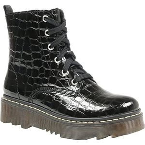 Richter Kinderschuhe Prisma 2 Enkellaarzen voor meisjes, 9500 zwart, 33 EU