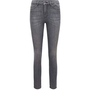 BOSS Skinny Crop 1.0 Skinny Fit Jeans voor dames, grijs super stretch denim, Medium Grey31, 28