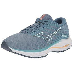 Mizuno Wave Rider 26 hardloopschoen voor dames, Berg Spring Wht, 45 EU