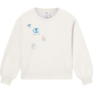 Champion - Authentic Athletic Apparel - Sweatshirt - Azuur - Mintgroen - Oudroze - Eierschaal