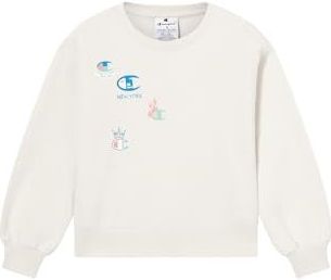 Champion - Authentic Athletic Apparel - Sweatshirt - Azuur - Mintgroen - Oudroze - Eierschaal