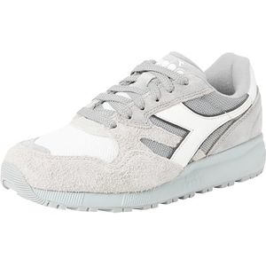 Diadora N902 Hairy Suede gymschoenen, uniseks, volwassenen, gemêleerd grijs, 37 EU, Melange Grijs