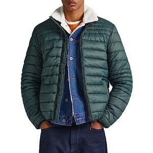 Pepe Jeans Balle Puffer Jacket voor heren, Groen (Regent Groen), XL