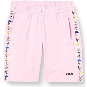 FILA Laer Taped Shorts voor jongens, lila sachet, 110/116 cm