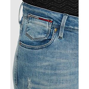 Tommy Jeans Dames Jeans, blauw (Mid-wash Blue Stretch 911), 26W x 30L