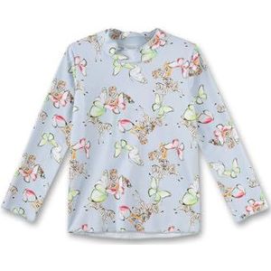 Sanetta Rash-Guard T-shirt voor meisjes, Ballad Blue., 80 cm