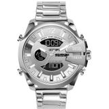 Diesel Reloj analógico-digital para hombre Mega Chief de de acero inoxidable, DZ4648