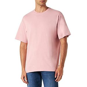 Q/S by s.Oliver Heren T-shirt met korte mouwen, Roze 41d0, XXL