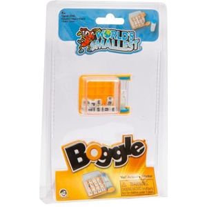 Giochi Preziosi World's Smallest: de kleinste Boogle woorden aller tijden, die ook in de tas kunnen worden bewaard, met dezelfde functies als de originele versie, voor kinderen vanaf 6 jaar