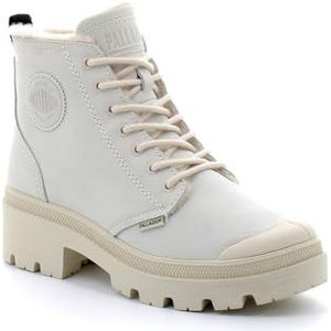 Palladium - Pallabase Nubuck Zip WL - Dameslaarzen - Zwart - Nubuck