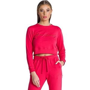 Gianni Kavanagh Pink Winners Planet Sweats Sweatshirt voor dames, roze, L