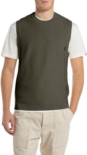 Replay - Uk4864.000.g21280g - Gebreid Vest - Herenkleding - Katoen