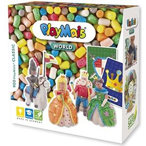 PlayMais® Classic World Royals Knutselset voor kinderen vanaf 5 jaar, motoriekspeelgoed met 900 knutselen en leren, bevordert creativiteit en fijne motoriek