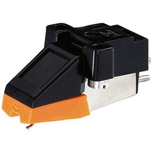 MONACOR EN-24 Stereo Pickup magnetisch systeem met diamant naald, oranje/zwart