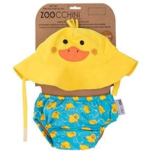 Zoocchini Shirt/hoed eendenmotief 6-12 maanden