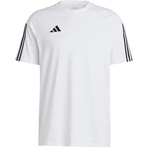 adidas Heren T-shirt (korte mouwen) Tiro 23 Competition T-shirt, wit, IC4574, maat S