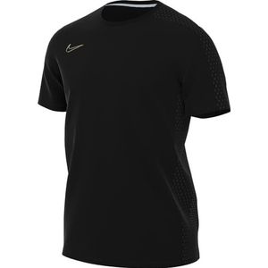 Nike Heren M Nk Df Acd23 Top Ss Br, zwart/zwart/metallic goud, DV9750-016, XL