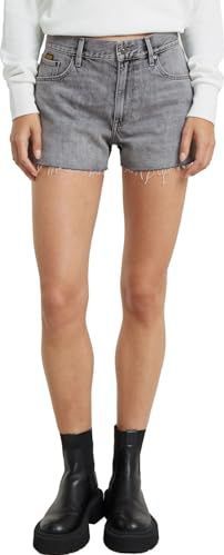 True Short Raw Edge Wmn, grijs (Faded Grey Neblina D24376-d537-g324), 23W