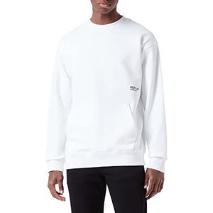 Replay heren sweatshirt, 801, gebroken wit., XS