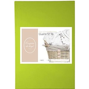 Comptoir du Linge to4145 V 2-pack kussenhoezen katoen Lime 70 x 45 cm