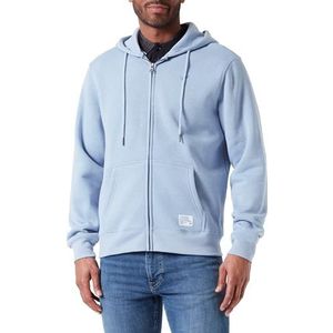 Kaporal, Sweatshirt, model BYLA, heren, steenwash, 2XL; regular fit, 0, kraag met capuchon, Stonewash, XXL