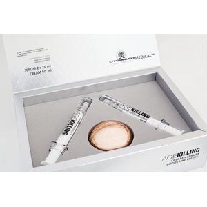 AgeKilling Set – serum en gezichtscrème | revolutionaire anti-aging en anti-rimpel behandeling | botulinumtoxine-achtig | ideale aanvulling op microneedling of plasmapenbehandelingen