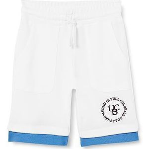 United Colors of Benetton Bermuda 35DWC901K Shorts, optisch wit 101, XL kinderen, Optisch wit 101, 150 cm