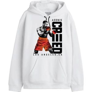 cotton division Sweatshirt met capuchon voor heren, Wit, M