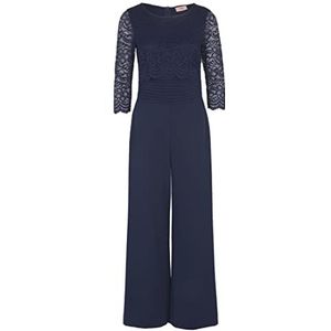 Vera Mont Jumpsuit voor dames, met kant, blauw, 42