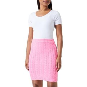 hoona Gebreide damesrok 12419379-HO03, roze, M/L, roze, M-L