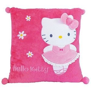Hello Kitty - 711392 - Meubels en Decoratie - Vierkant Kussen - Ballerina