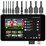 YOLOLIV - YoloBox Pro - Multi-camera Live Streaming Studio-encoder - Draagbaar - 8-inch Touchscreen