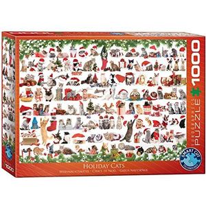 Holiday Cats 1000-delige puzzel