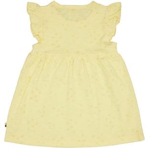 loud + proud Meisjes Slub Jersey, van biologisch katoen, GOTS-gecertificeerde jurk, Blonde, 74-80