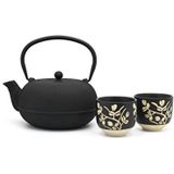 Bredemeijer - Giftset Sichuan - Theepot 1L met 2 porseleinen mokken