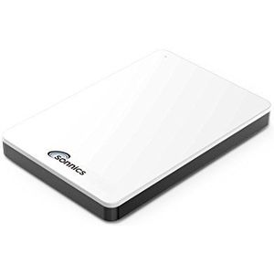 Sonnics 1TB USB 3.1 Type C Externe Draagbaar Harde Schijf voor Vensters PC, Mac, Smart TV, XBOX ONE/Series X & PS4 /PS5, Wit