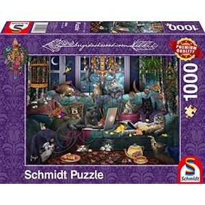 Schmidt Spiele 59989 Brigid Ashwood, katten in quarantaine, 1000 stukjes puzzel, normaal