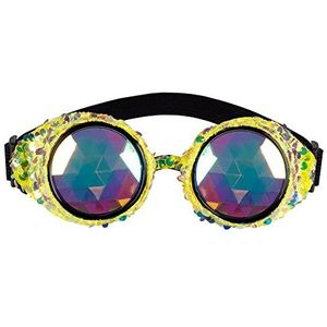 Boland - Mirage feestbril, voor volwassenen, bril, holografische glazen, hoofdtooi, carnaval, themafeest