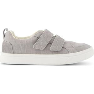 TOMS Cruz dubbele riem haak en lus Sneaker, motregen grijs erfgoed canvas, 1 UK, Motregen Grijs Heritage Canvas, 34 EU