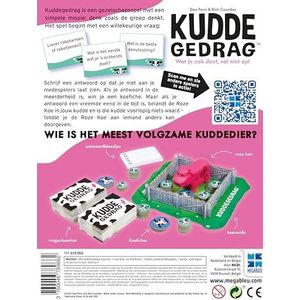 Megableu - Kuddegedrag - Party Game en Familiespel, 3 of meer spelers, 10 jaar of ouder - 678966