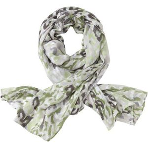 ESPRIT Dames Sjaals & doeken Camouflage O15250, grijs (066), One Size (Fabrikant maat:ONESIZE)