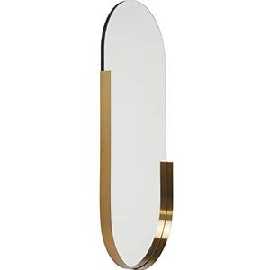 KARE Hipster Ovale spiegel, goudkleurig, 12,7 x 50,2 x 114,4 cm