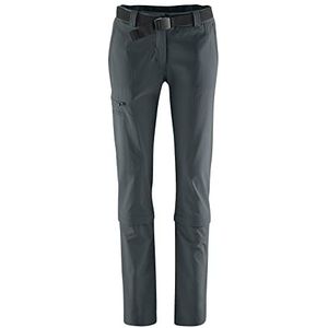 Maier Sports wandelbroek Arolla voor dames, afritsbare outdoorbroek, ademende trekkingbroek met afneembare broekspijpen