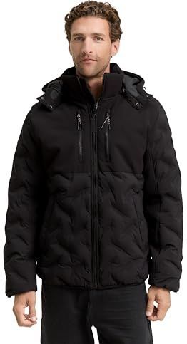 Tom Tailor - Regular Fit Bodywarmer - Effen - Herenjack - Afneembare Capuchon