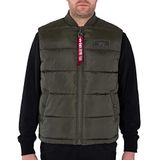 Alpha Industries - Puffer Light Weight Vest - Vest - Regular Fit - Zwart