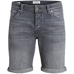 JACK & JONES Heren Jeans Short JJIRICK JJFOX GE 241 - Relgular Fit - plussize